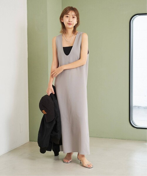 plage（プラージュ）の「《予約》【R’IAM】I ラインワンピース（その他・ブラック/36/38）」の8枚目の写真