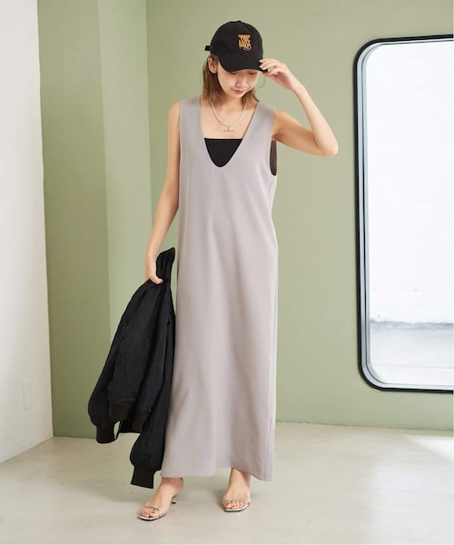 plage（プラージュ）の「《予約》【R’IAM】I ラインワンピース（その他・ブラック/36/38）」の7枚目の写真