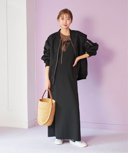 plage（プラージュ）の「《予約》【R’IAM】I ラインワンピース（その他・ブラック/36/38）」の6枚目の写真