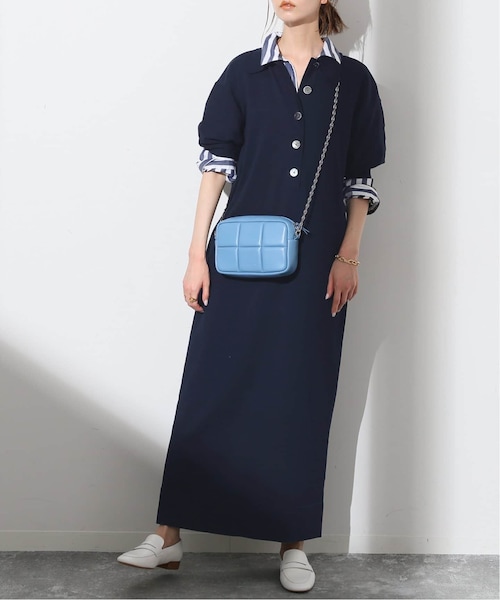 SLOBE IENA（スローブイエナ）の「《予約》ポロエリニット