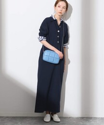 SLOBE IENA（スローブイエナ）の「《予約》ポロエリニットワンピース