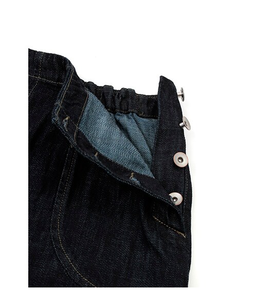 w closet（ダブルクローゼット）の「脇開きデニムスカート（パンツ・レディース・ブルー/ワンウォッシュ・FREE）」の7枚目の写真