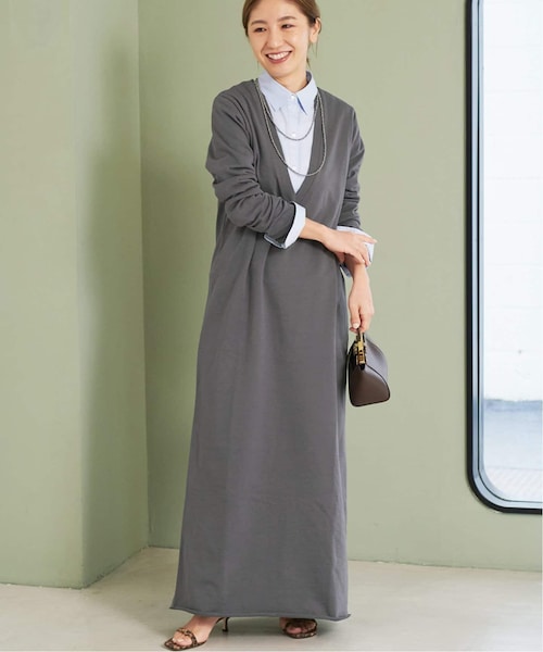 plage（プラージュ）の「《予約》DEEP Vneck ワンピース