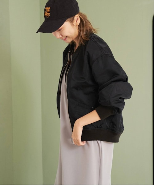 plage（プラージュ）の「《追加予約》【R'IAM】MA1 SHORTブルゾン