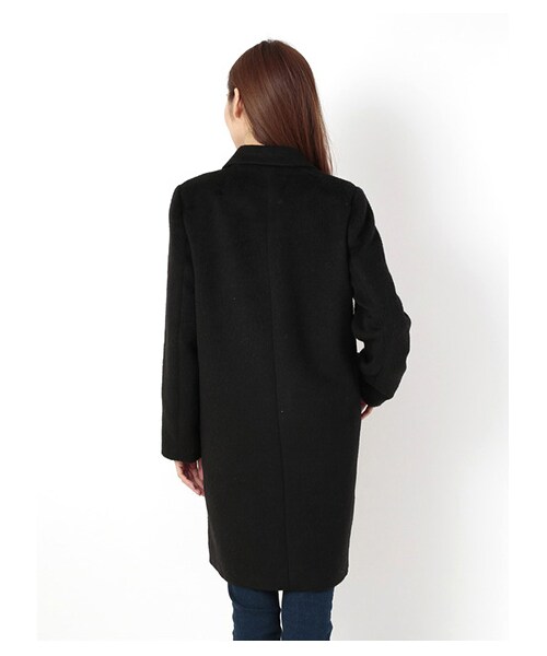 E hyphen world gallery（イーハイフンワールドギャラリー）の「・チェスターコート（コート　・レディース・チャコールグレー/ブラック/ネイビー・F）」の6枚目の写真