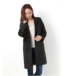 E hyphen world gallery | ・チェスターコート(ジャケット/アウター)