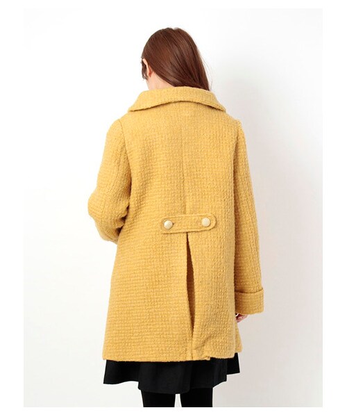 ehka sopo（エヘカソポ）の「ehka sopo ハニカムウールロングコート