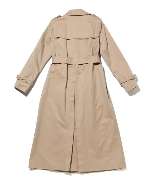 LE JUN（ルジュン）の「【先行予約】撥水ギャバロングトレンチコート【春の新作】（コート・レディース・ベージュ・S/M）」の3枚目の写真