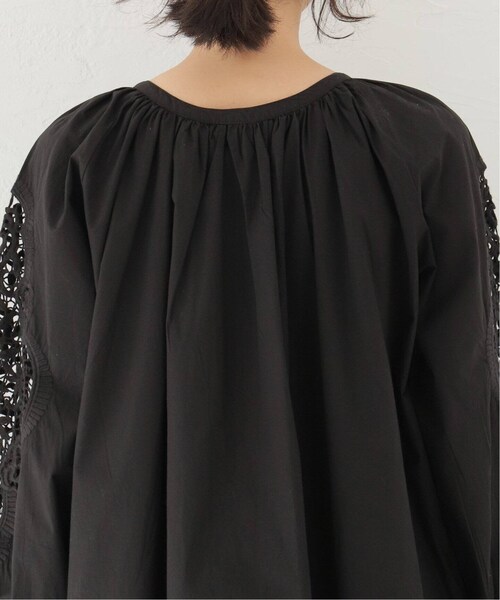 プラージュ　ethnic lace gown ワンピース S　ロング　Aライン plage プラージュ ethnic lace gown ワンピース ブラック 【公式通販】