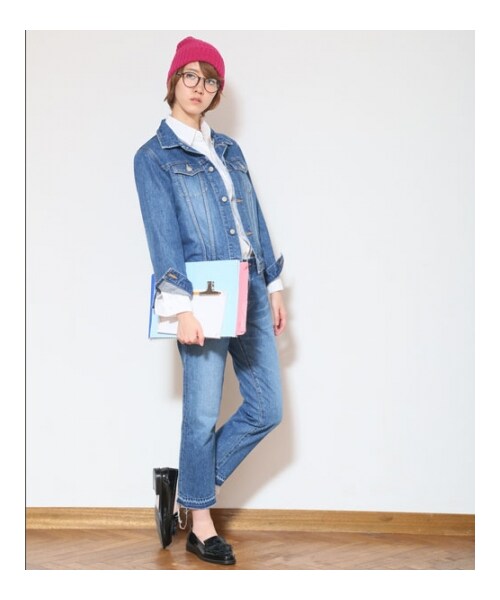 HOLIDAY(ホリデイ)の「DENIM PANTS(パンツ・レディース・INDIGO・0SH/0LG/1SH/1LG/2SH/2LG)」の6枚目の写真