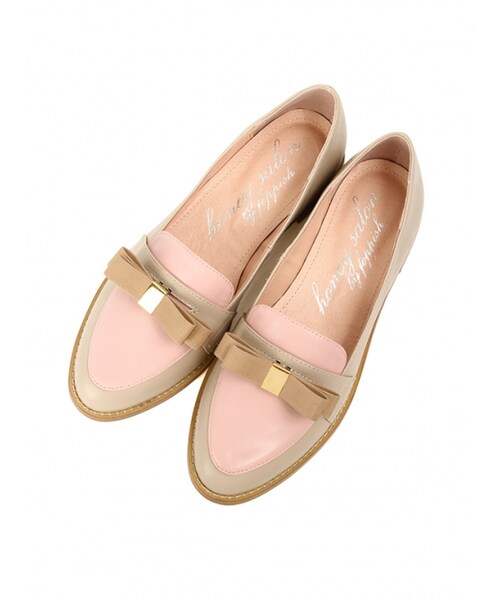 Honey Salon（ハニーサロン）の「ナローローファー（シューズ・レディース・ブラック/シルバー/ゴールド/ベージュ・23cm/23.5cm/24cm/24.5cm）」の2枚目の写真