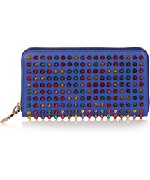 Christian Louboutin | Christian Louboutin Panettone spiked leather wallet(財布)
