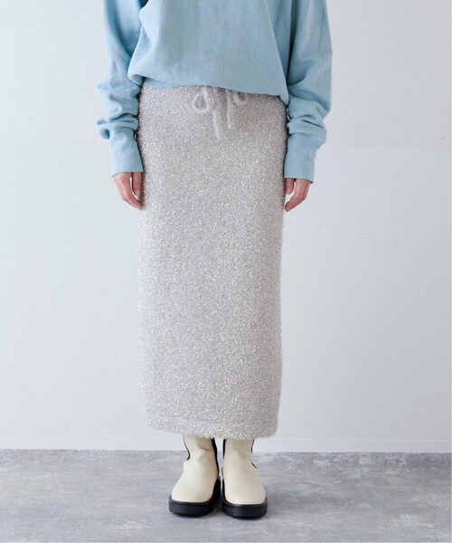 CALMER(カルメール)の「SILVER ラメスカート(スカート・シルバー/(093)/フリー/在庫あり)」の13枚目の写真