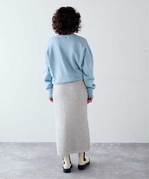 CALMER(カルメール)の「SILVER ラメスカート(スカート・シルバー/(093)/フリー/在庫あり)」の15枚目の写真