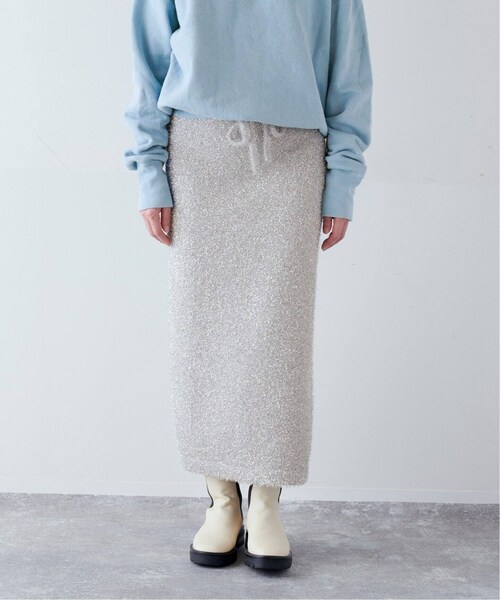CALMER(カルメール)の「SILVER ラメスカート(スカート・シルバー/(093)/フリー/在庫あり)」の17枚目の写真
