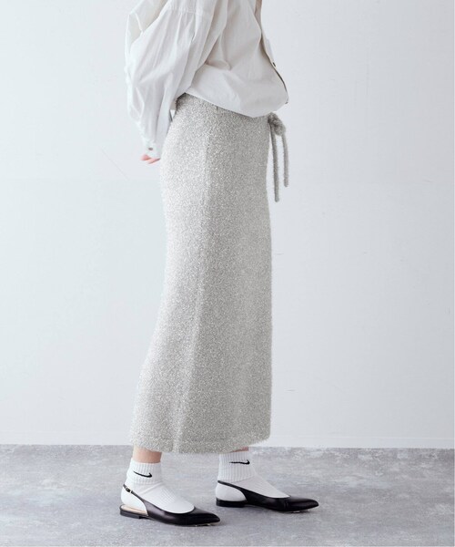 CALMER(カルメール)の「SILVER ラメスカート(スカート・シルバー/(093)/フリー/在庫あり)」の11枚目の写真