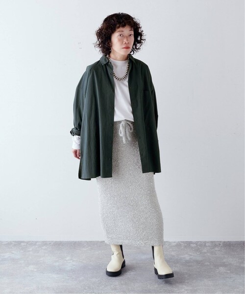 CALMER(カルメール)の「SILVER ラメスカート(スカート・シルバー/(093)/フリー/在庫あり)」の20枚目の写真