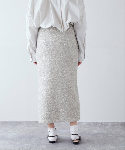 CALMER(カルメール)の「SILVER ラメスカート(スカート・シルバー/(093)/フリー/在庫あり)」の9枚目の写真
