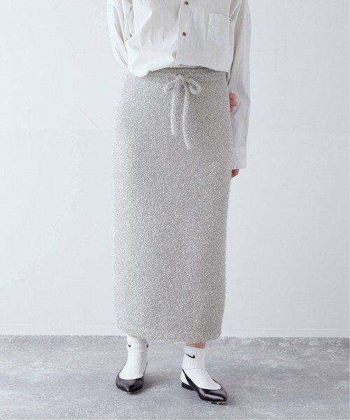 CALMER(カルメール)の「SILVER ラメスカート(スカート・シルバー/(093)/フリー/在庫あり)」の12枚目の写真