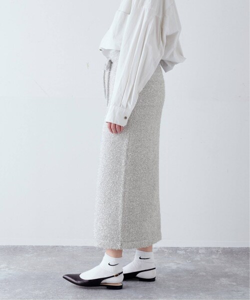 CALMER(カルメール)の「SILVER ラメスカート(スカート・シルバー/(093)/フリー/在庫あり)」の10枚目の写真