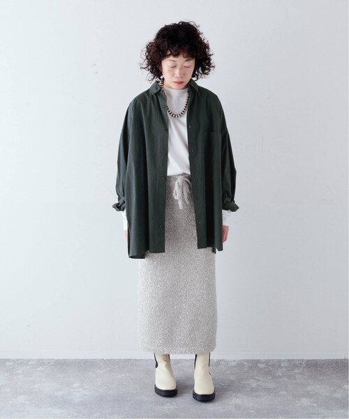 CALMER(カルメール)の「SILVER ラメスカート(スカート・シルバー/(093)/フリー/在庫あり)」の18枚目の写真