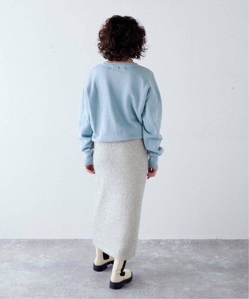 CALMER(カルメール)の「SILVER ラメスカート(スカート・シルバー/(093)/フリー/在庫あり)」の16枚目の写真
