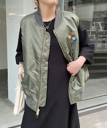 CAPRICIEUX LE'MAGE | ＜ROTHCO/ロスコ＞MA1ベスト(ベスト)