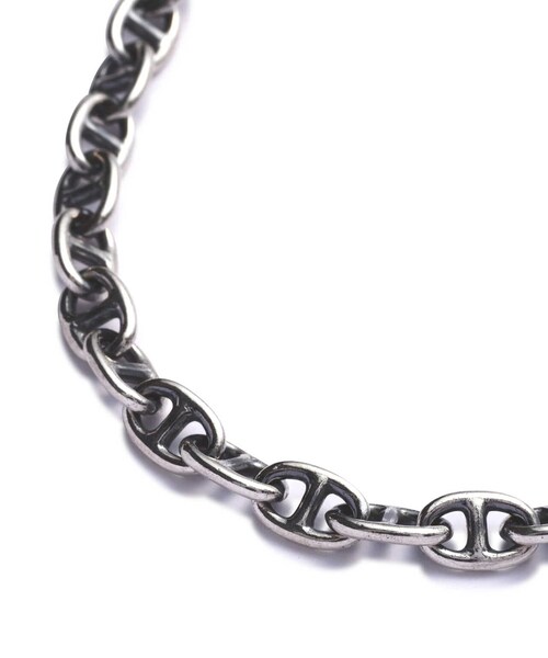 B'2nd（ビーセカンド）の「on the sunny side of the street(オンザ サニーサイド オブ ザ ストリート)ｽﾓｰﾙｱﾝｶｰﾁｪｰﾝﾈｯｸｽ（アクセサリー・ホワイト/シルバー・F）」の2枚目の写真