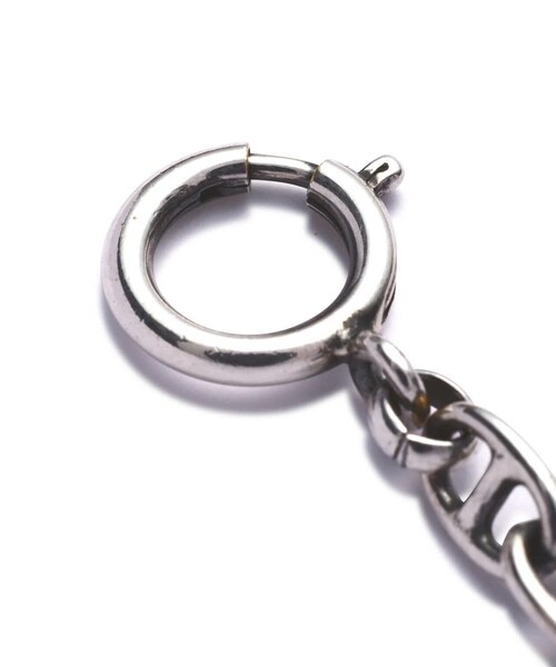 B'2nd（ビーセカンド）の「on the sunny side of the street(オンザ サニーサイド オブ ザ ストリート)ｽﾓｰﾙｱﾝｶｰﾁｪｰﾝﾈｯｸｽ（アクセサリー・ホワイト/シルバー・F）」の5枚目の写真