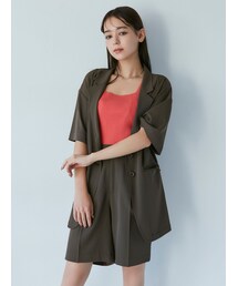 MURUA | ハーフスリーブジャケット(テーラードジャケット)