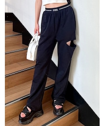 GYDA | ウエストGYDAラインバンテージパンツ(スウェットパンツ)