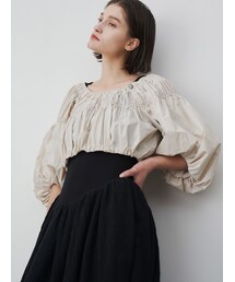 ELENDEEK | DRAWSTRING BL SET OP(ワンピース)