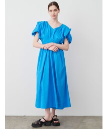 ELENDEEK | 2WAY SLEEVE TUCK OP(ワンピース)