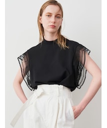 ELENDEEK | LACE SLEEVE CS(Tシャツ/カットソー)