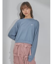 merry jenny | logo embroideryワッフルカットソー(Tシャツ/カットソー)