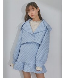 merry jenny | flower bigcollarジャケット(テーラードジャケット)