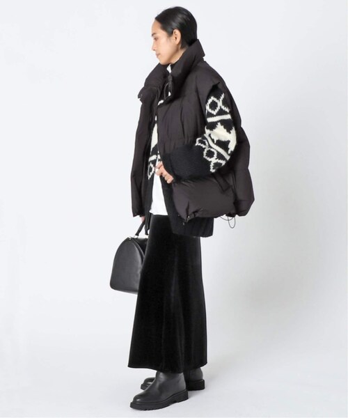 AP STUDIO ダウンベスト ブラック AP STUDIO（エーピーストゥディオ）の「ダウンベスト（）」 - WEAR