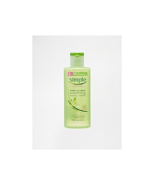 simple toner soothing