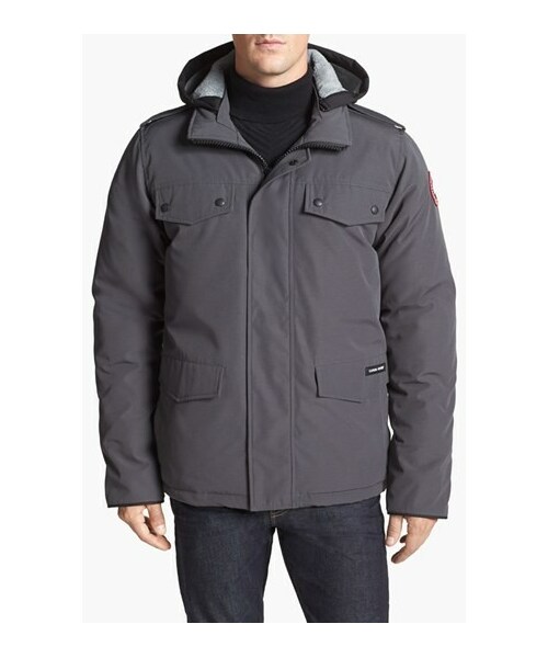 CANADA GOOSE(カナダグース)の「Canada Goose 'Burnett' Jacket(トップス・メンズ・Graphite Grey・Regular Medium)」の4枚目の写真