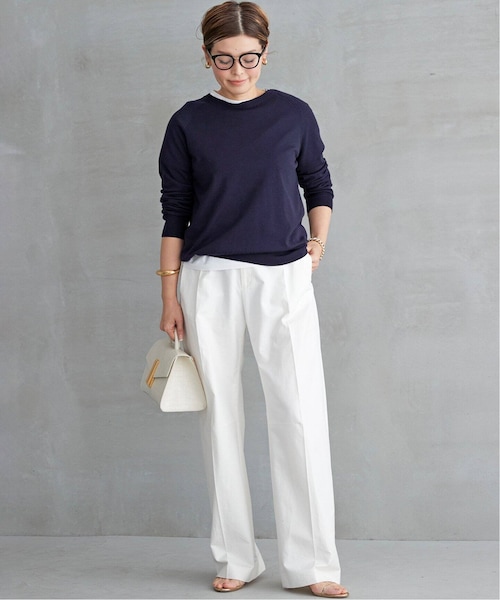 【新品】Deuxieme Classe OPTIMO クルーネックプルオーバー Deuxieme Classe（ドゥーズィエムクラス）の「*OPTIMO クルー
