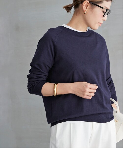 【新品】Deuxieme Classe OPTIMO クルーネックプルオーバー Deuxieme Classe（ドゥーズィエムクラス）の「*OPTIMO クルー