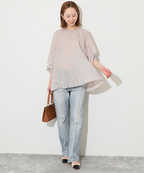 SLOBE IENA（スローブイエナ）の「《予約》シャーリングプリーツ