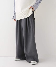 IENA（イエナ）の「【ATON/エイトン】WOOL TROPICAL WIDE イージーパンツ（その他）」