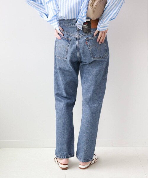 JOURNAL STANDARD relume(ジャーナルスタンダード レリューム)の「《予約》【LEVI’S/リーバイス】 501 CROP:デニムパンツ(その他・ブルー A/25/26/27/28)」の10枚目の写真