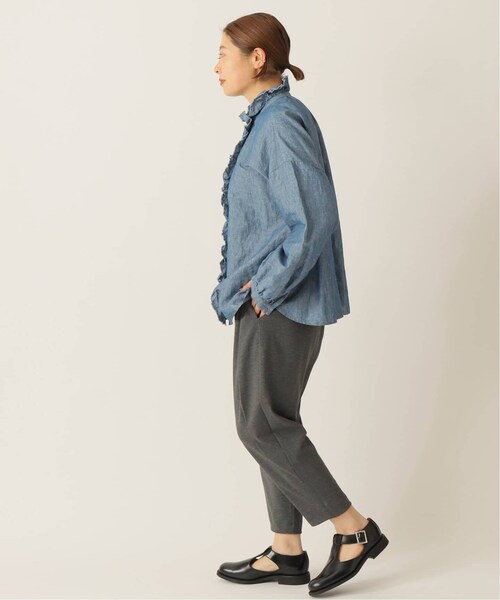 journal standard luxe ポンチ タックテーパーパンツ 楽天市場】【SALE／30%OFF】ストレッチポンチ テーパーパンツ