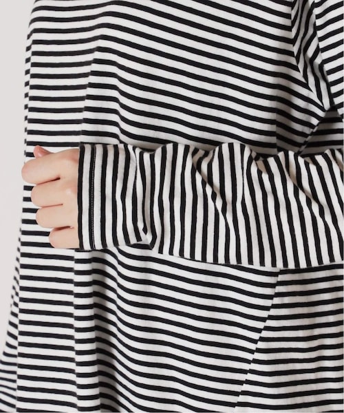 【AP STUDIO】ボーダーニットティー フリーサイズ ボーダーニットティー（ニット／セーター）｜AP STUDIO