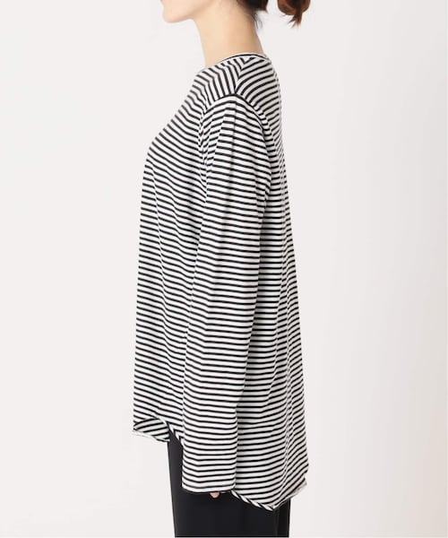 AP STUDIO（エーピーストゥディオ）の「ボーダーツイストTシャツ