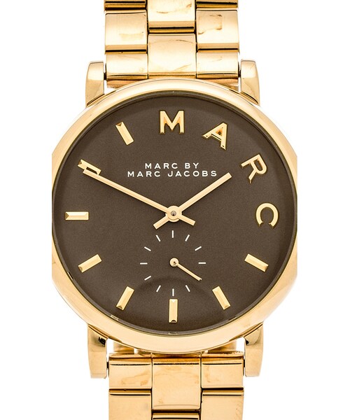 Marc by Marc Jacobs（マークバイマークジェイコブス）の「Marc by Marc Jacobs Baker（アナログ腕時計・レディース・Gold & Taupe・all）」の2枚目の写真