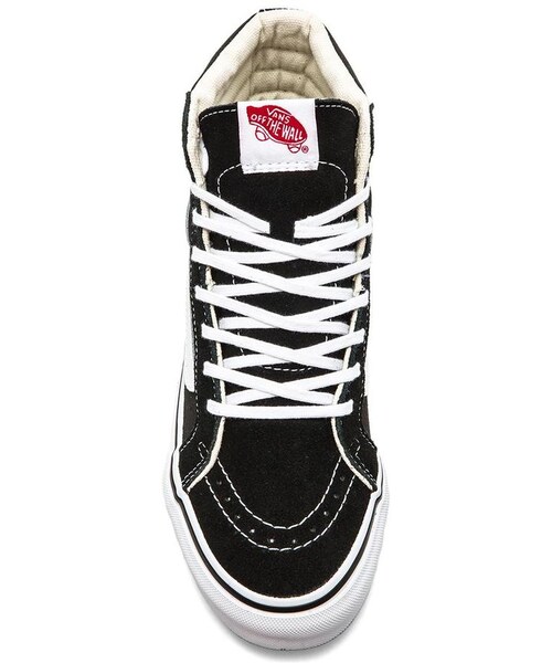 VANS（バンズ）の「Vans Sk8-Hi Slim Sneaker（スニーカー・レディース・Black & True White・6/6.5/7/7.5/8/8.5/9/9.5/10）」の5枚目の写真