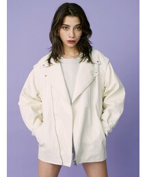 EVRIS | 2WAYライダースジャケット(ライダースジャケット)